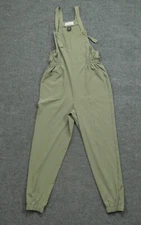 Vanilla Star Overalls Womens Small Green Lightweight Bibs Casual Hippie