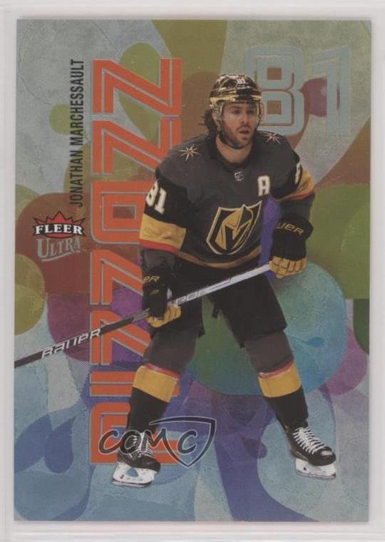 2021-22 Upper Deck Fleer Ultra Pizzazz Jonathan Marchessault #PZ-2