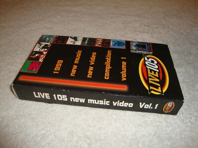 Live 105 1999 New Music New Video Compilation Volume 1 VHS Live 105 1999 New Music New Video Compilation Volume 1 VHS