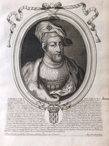 Thierry II Roi de France par Nicolas II de Larmessin C 1686