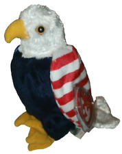 Ty Beanie Baby - SOAR the Patriotic Eagle (Internet Exclusive) 6" NEW MWMTs
