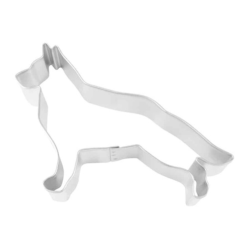 German Shepherd Dog Cookie Cutter  5'' Metal Pet Animal Shelter Treats - Picture 1 of 4