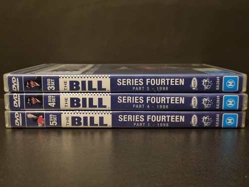 The Bill Series 14 Fourteen Part 1 4 5 DVD 1998 Boxset Region 0 PAL VGC - Picture 2 of 11
