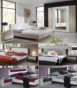 Schlafzimmer Komplettset Kleiderschrank Bett 180x200 Nachttische | eBay Schlafzimmer Komplettset Kleiderschrank Bett 180x200 Nachttische | eBay