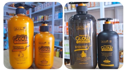 Natural Healthy Glow lightening Moisturising body milk/shower cream - Picture 1 of 3