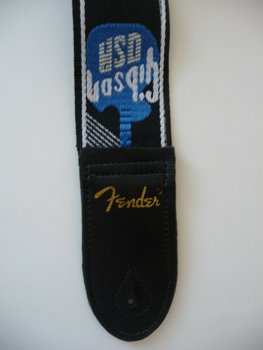 Gibson Guitar/Bass 2" Strap Monogrammed/Embroidered, Factory Oops! B Stock, New - Picture 14 of 20