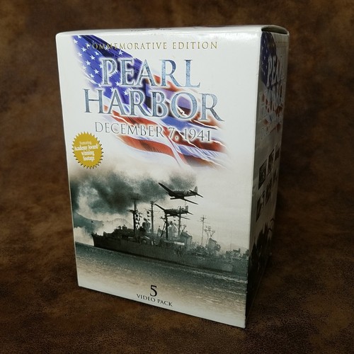 Pearl Harbor December 7, 1941 (VHS 2001 5-Tape Set Standard Play Edition)