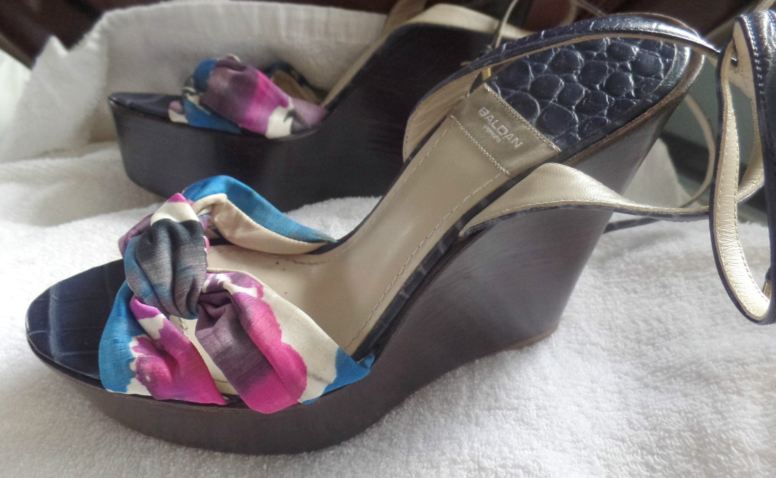 Baldan azul flor cortar con abierto Cuñas Cuñas Cuñas Tacones Talla 39 1 2 8a5f44 Baldan azul flor cortar con abierto Cuñas Cuñas Cuñas Tacones Talla 39 1 2 8a5f44