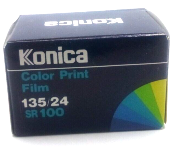 Konica Super SR ISO 100 Color 24 Exposure 35mm Film EXPIRED 8/87 New Sealed Konica Super SR ISO 100 Color 24 Exposure 35mm Film EXPIRED 8/87 New Sealed