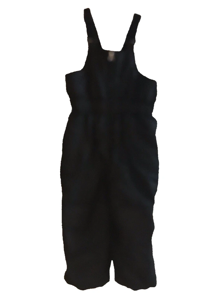 ¡NUEVO! PANTALONES DE NIEVE CÁLIDOS negros aislados Helthtex 3 niñas/niños BABEROS EXTRA DURADEROS 3T Foto 3 de 4