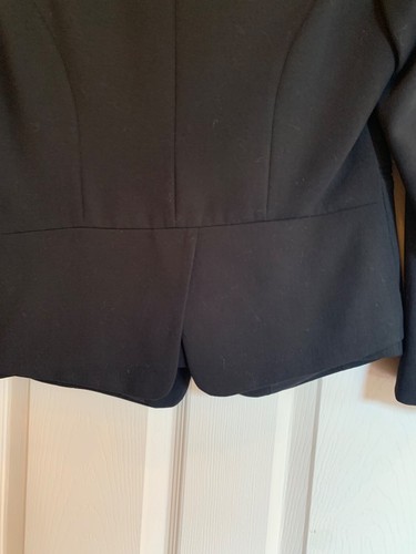 NWOT Cache Black Embellished Lined Blazer sz 8 - Picture 5 of 6