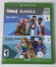 The Sims 4 Plus Island Living Bundle (Microsoft Xbox One, 2019) Tested