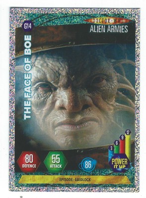 DOCTOR WHO ALIEN ARMIES-GLITTER FOIL G4 GENETIC MANIPULATION DEVICE MINT
