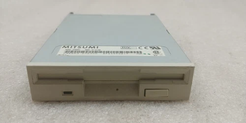 Mitsumi D359M3D 3.5” 1.44MB Floppy Disk Drive Silver Face Plate FREE SHIPPING!!!