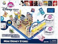 5 Surprise Mini Brands! Mini Disney Store Playset [Includes 2  Packs!]