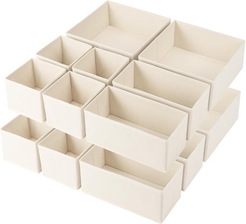 Drawer Organizer Clothes,16 Pack Underwear Drawer Organizers, Foldable Closet Or - Picture 10 of 11