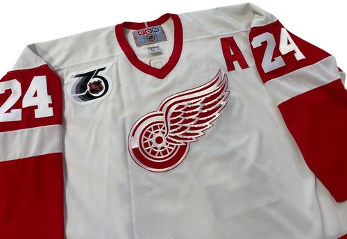 BOB PROBERT 1991-92 DETROIT RED WINGS CCM JERSEY SIZE XL - Picture 4 of 6