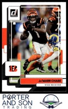 Ja'Marr Chase 2022 Donruss #196 Cincinnati Bengals