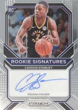 2020-21 Panini Prizm Basketball Rookie Signatures #48: Cassius Stanley Base