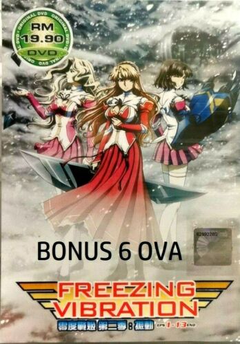 DVD Freezing Vibration Season 2 Eps. 1-12 End +6 OVA English Subt TRACKING - Afbeelding 1 van 3