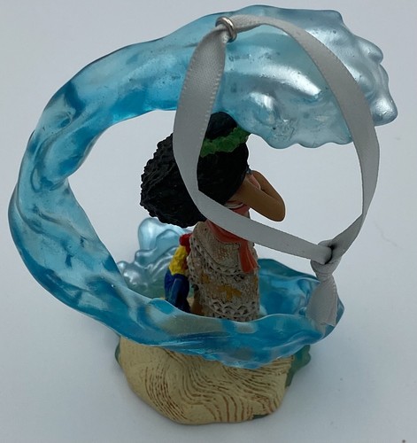 Disney Store Moana Fairytale Moments Sketchbook Christmas Ornament Wave Hei Hei - Picture 3 of 6