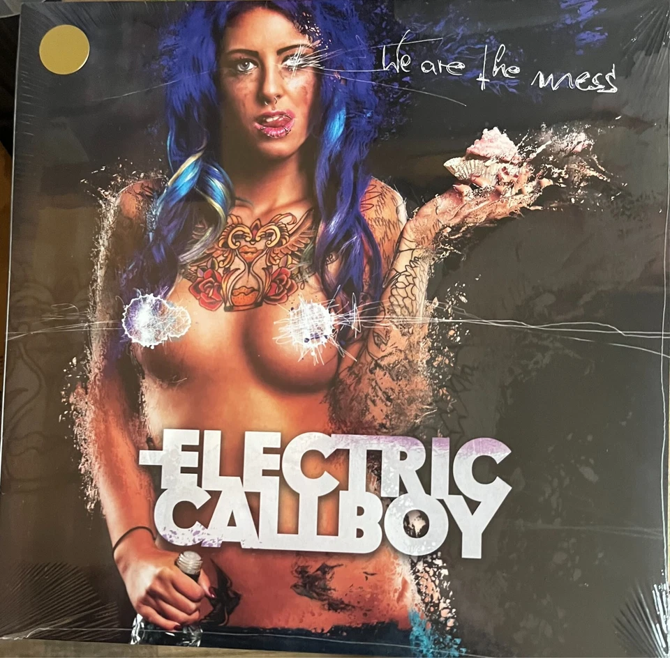 Electric Callboy - We are the Mess Limited Edition Gold Vinyl LP 529 WW NEU NEW - Bild 3 von 4