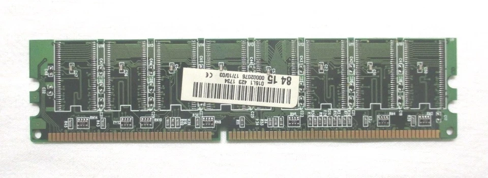 Ram 256MB 184 Pin, M2U25664DS88B3G-5T, DDR, 400MHz, PC3200U-30330, 2.5V - Image 2 of 4