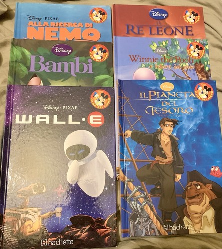 CLUB del Libro Disney Edizione HACHETTE 6 Volumi