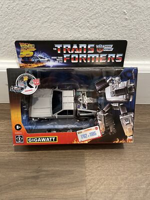 TRANSFORMERS GIGAWATT デロリアン Transformers Collaborative: Back to the Future Gigawatt