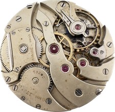 Antique 43mm Agassiz 17 Jewel Mechanical Pocket Watch Movement Swiss for Repair