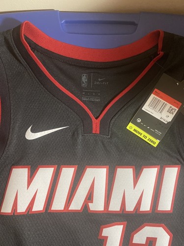 Bam Adebayo Miami Heat Nike Icon Edition Swingman Trikot Brandneu Erwachsene Large - Bild 5 von 5