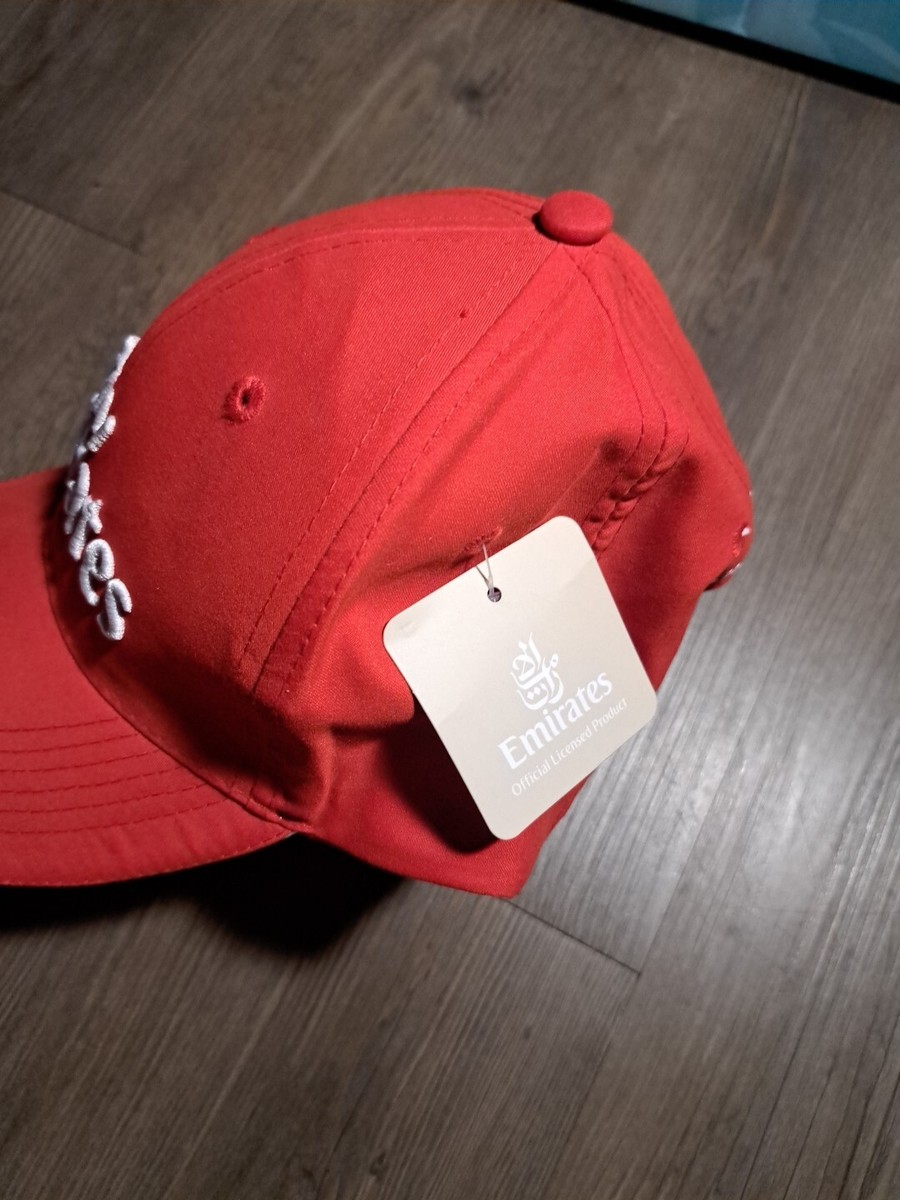Fly Emirates Airlines Strapback Adjustable Hat Cap Arsenal Soccer