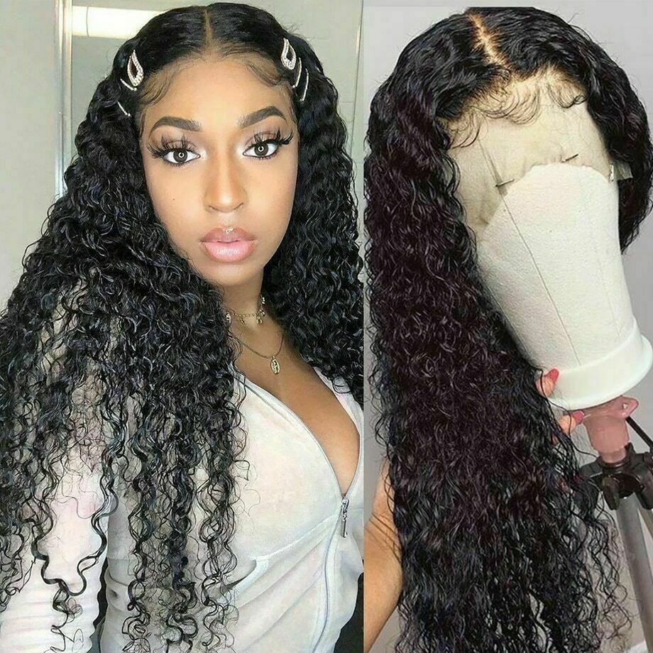 Water Wave Short Curly Lace Front Human Hair Wig Women Closure Wig Brazilian Wig Tani wybuchowy zakup
