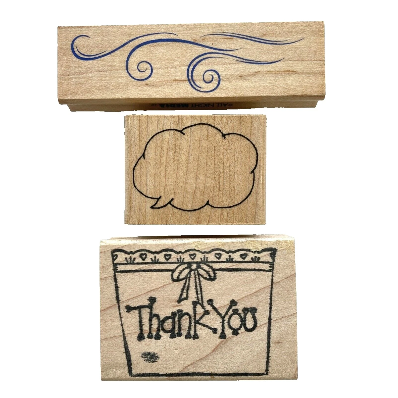 Sellos artesanales de goma Inkadinkado Temas mezclados