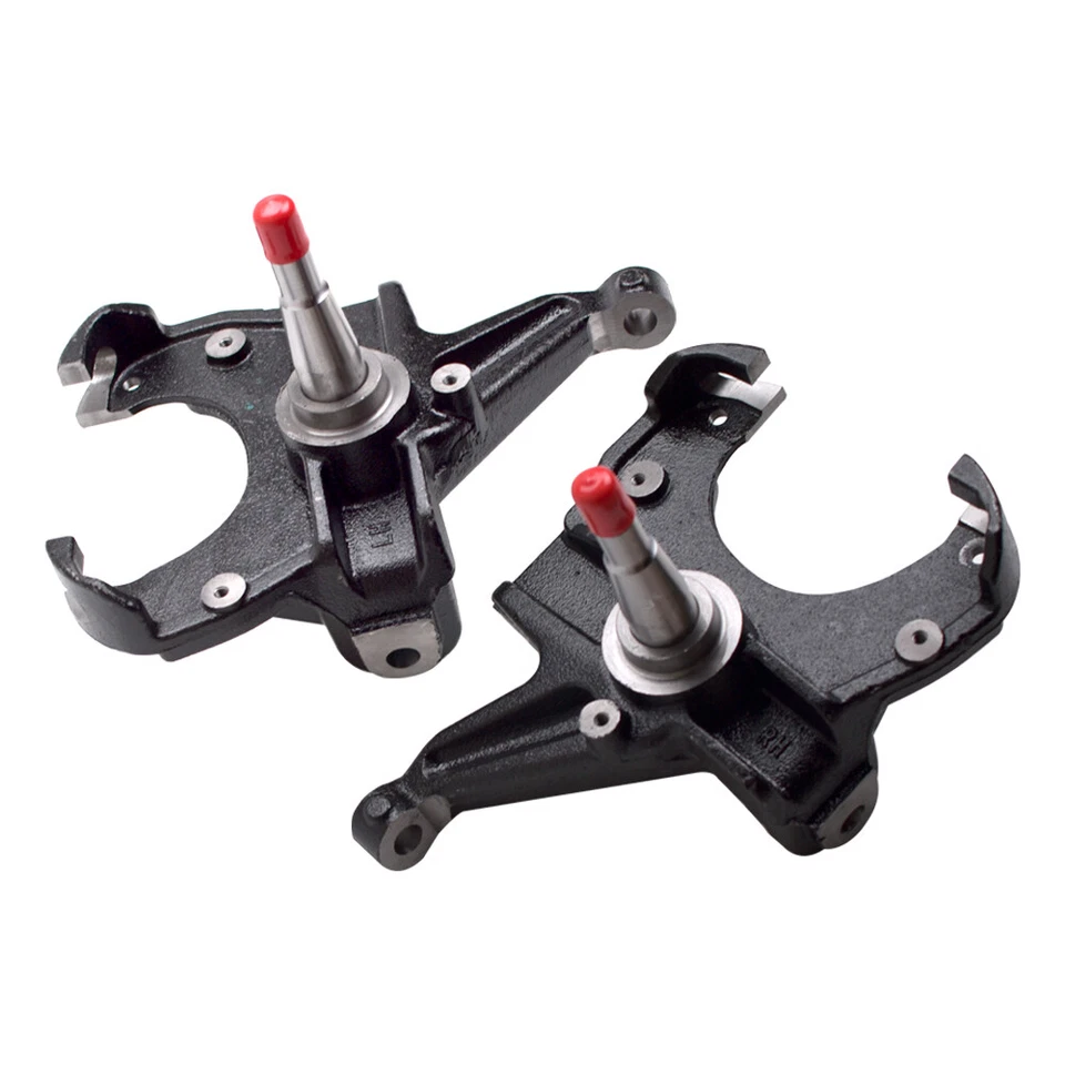 Par de rotores de 1,25" de husillo de caída descendente de 3" pulgadas C-10 para Chevrolet C-10 1975-1986 Foto 2 de 4