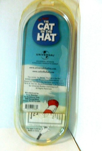 Dr Seuss The Cat In The Hat Digital Watch 5 Interchangeable Faces vintage # 122 - Picture 9 of 9