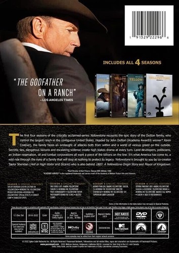 Yellowstone: The First Four Seasons DVD - Imagen 2 de 3