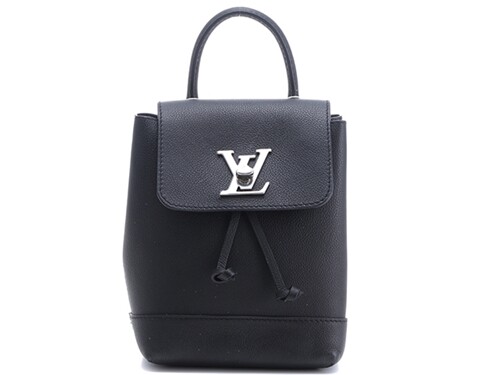 louis vuitton black backpack mini
