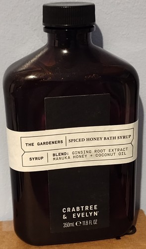 1- CRABTREE & EVELYN THE GARDENERS SPICED HONEY BATH SYRUP 11.8 Oz. NEW - Picture 5 of 5