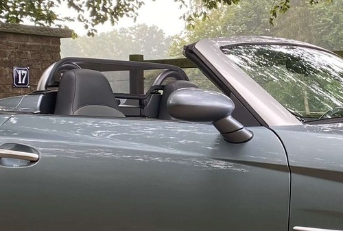 Deflector de viento negro para Chrysler Crossfire (2004 - 2008) descapotable - Imagen 4 de 4