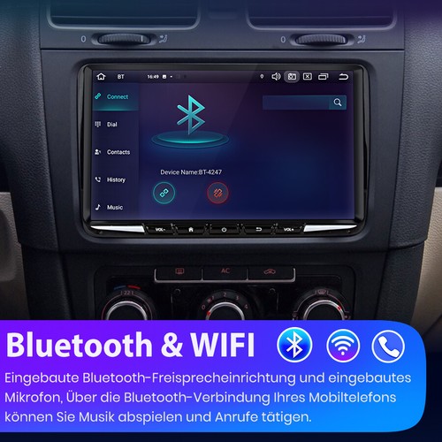 9" Android 13 Autoradio GPS WiFi DAB+ Carplay 2+32GB Für VW GOLF 5 PASSAT Jetta - Bild 5 von 9