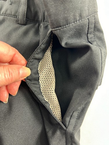 Magellan Womens Capri Pants Size Medium Black Hiking Outdoor Missing Drawstring - Picture 9 of 10