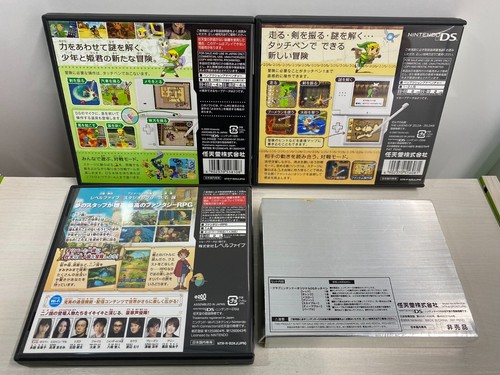 Nintendo DS The Legend of Zelda Daichi+Mugen+NinoKuni + 7 Touch Pen Set Japanese - Picture 12 of 12