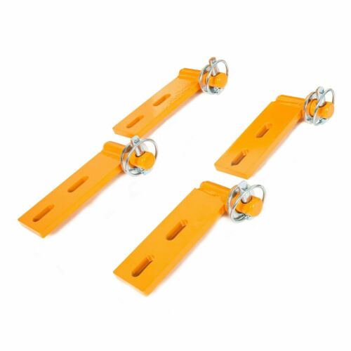 Snow Plow Extensions Add 20" For Meyer Western Boss Extenders PRO WINGS Yellow - Picture 11 of 15