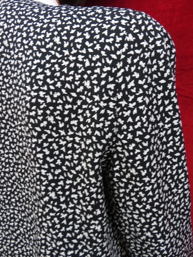 Frank Usher Vintage Jacket & Skirt black & white pattern Size 38 (10-12) - Picture 16 of 18