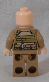 Lego DC Superman Colonel Hardy Minifig 76003 Battle of Smallville Minifigure