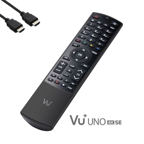 ►Original VU+ Uno SE 4K 1x DVB-S2 FBC Twin Tuner Linux Receiver 300 Mbit WLAN - Bild 7 von 7