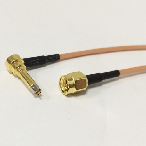 MS-156 MS156 plug to SMA male plug test probe connector RG316 cable leads 50cm - Picture 3 of 5