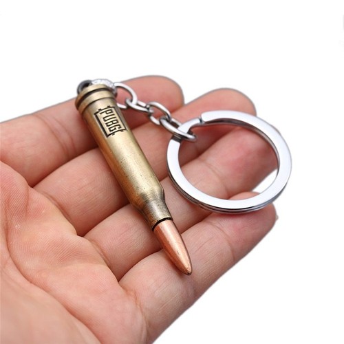 Juego PUBG Gun Bullets Keychain letter 300 Win Mognum Key Ring For Player's Gift - Imagen 4 de 6