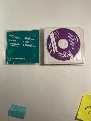 Holt Decisions for Health Guided Reading Audio CD Program Green 2007 0030787963 - Imagen 4 de 20